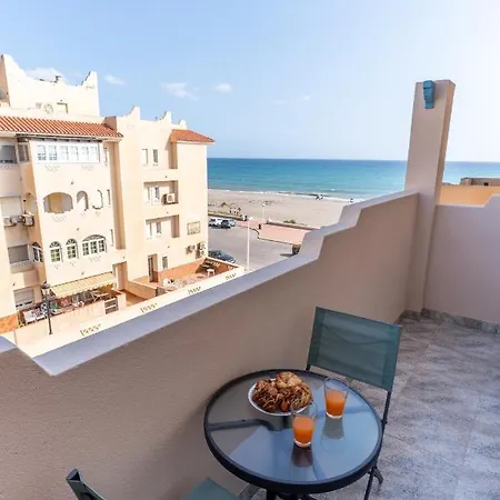 Trendyhomes Retamar - Vistas Al Mar, Playa A 1 Min, Golf Almeria Exterior photo